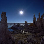 Moonrise at Mono Lake, California