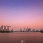 Sunrise at Marina Bay