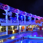 AquaDuck at night - Disney Dream