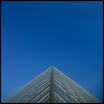 France - Paris - Louvre pyramid sq