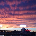 Beautiful Sunset Over Fenway
