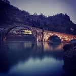 The lovely Devil's Bridge in Borgo a Mozzano, in the #Garfagnana area, near #Lucca