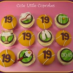 Tennis Cupcakes