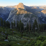 Last Light Over Yosemite - Panorama