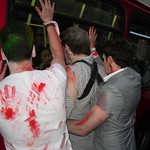 Zombies Attacking London Bus