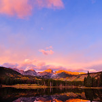 Sprague Lake Sunrise-Vertical