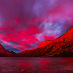Glacier National Park Sunrise Panorama
