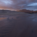 Great Sand Dunes Sunset Light