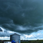 Storm over the farm