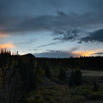 Silver Thread Campground Autumn Sunset