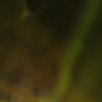 Aurora Borealis with flag pole 2021.01.11