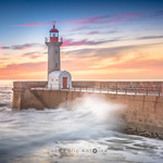 La vague au Phare de Felgueiras