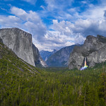 Bridalveil Falls Rainbow Tunnel View Yosemite National Park Spring Fuji GFX100s Medium Format California Fine Art Landscape Photography Yosemite Valley ! Elliot McGucken Master Fine Art Nature Photographer Fujifilm GFX 100s & Fujinon GF Lens Yosemite