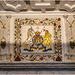 4237- ESCUDO EN EL PALACIO REAL -CASTILLO DE EDIMBURGO