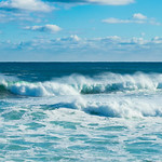 Marching toward shore