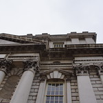 The Admiral's House, columns and capitals - Greenwich