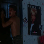Limahl poster in 'Nightmare On Elm Street' 2