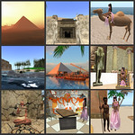 Architecture and Culture of Ancient Egypt Recreated in "Second Life"