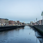 The River Liffey - Viewed From Grattan Bridge