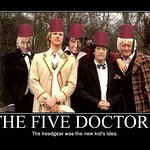 DOCTOR WHO : The First Five Doctors Get Fezzed