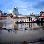 The Ohio River at Newport, Kentucky
