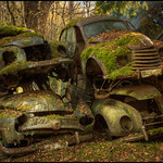 B&aring;stn&auml;s car graveyard (Se)