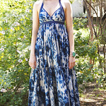 My Blue Indigo Dress