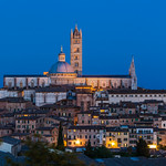 Siena, blue hour