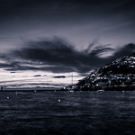 Dramatic Sunset - Port Andratx BW