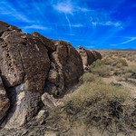 Sky Rock Petroglyph - Volcanic Tablelands, Bishop, CA