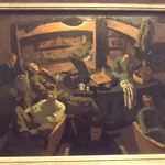 Naval Officer's room at Marlag '0' prisoner of war camp, paiting by John Worsley (1919-2000) at The Queens House