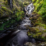 Falls on the Allt a'Cham-aird