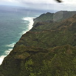 Na Pali Coast, Blue Hawaii Helicopter Tour of Kauai, Hawaii, 2015
