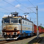 40 0923 with freight train