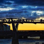 Millennium Bridge Silhouettes