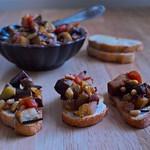Pan Roasted Eggplant Caponata by Nadeane and Family