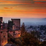 Alhambra at Sunset