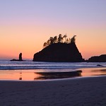 9 of (11) Farewell to a summer sunset @ Second Beach, La Push, Olympic National Park, WA