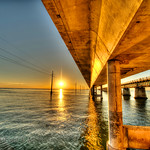 Seven Mile Bridge Sunset