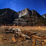 Starry night at Yosemite
