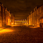 Bridge at the end of the street.