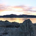 Dawn in Bah&iacute;a de Roses, Girona