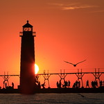 Grand Haven Sunset 8-8-16