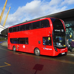 SLN 12448 - SN67XEO - NORTH GREENWICH STATION - WED 28TH MAR 2018