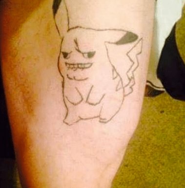 15 Pokémon-Tattoos, Die Lieber Unter Pokébällen Versteckt Werden Sollten 386_x_379_png