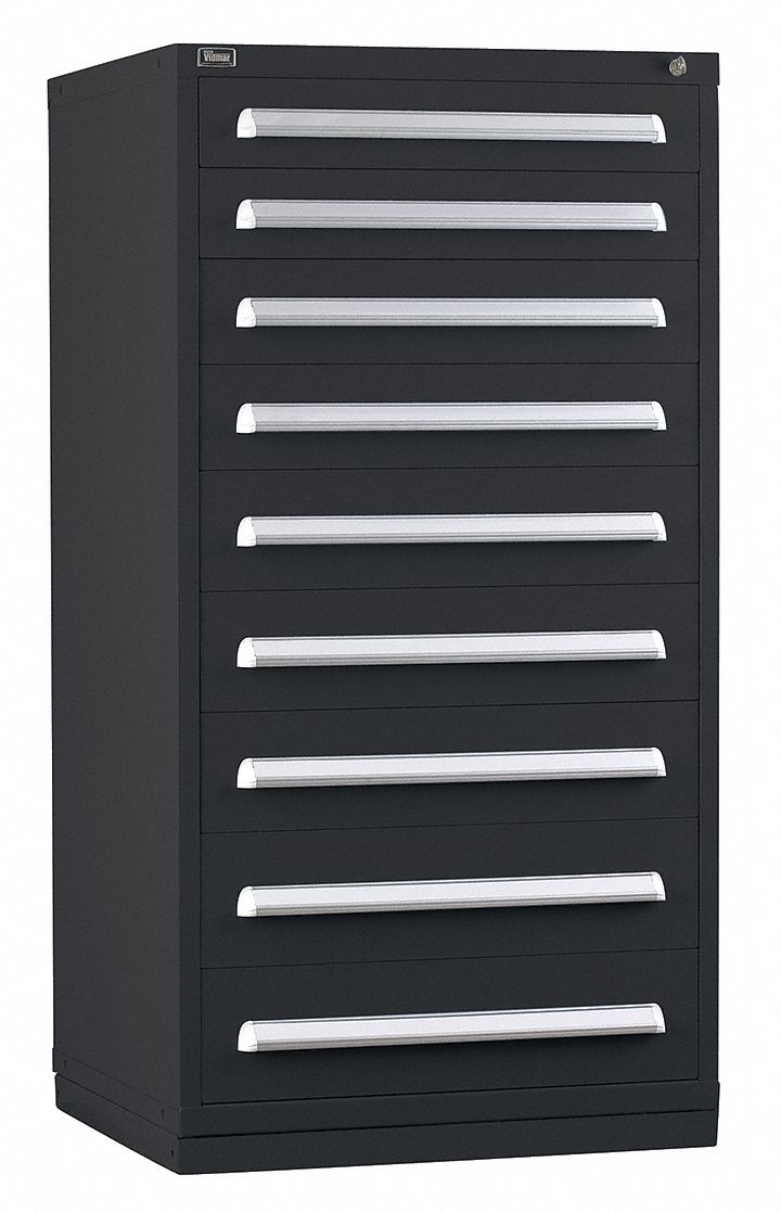 Those tough cabinets have a lifetime guarantee. STANLEY VIDMAR Stationary Full Height Modular Drawer