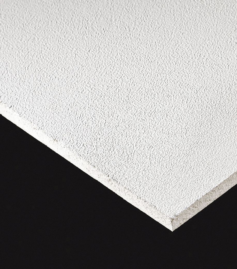 You can even create different tile patterns to add a little more personality to the space. ARMSTRONG Ceiling Tile, Width 24 in, Length 48 in, 5/8 in