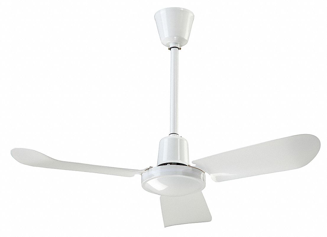Fan mail from some experts who explain how fans make us feel cooler. CANARM Commercial Ceiling Fan, 36" dia., 120V - 29NV21