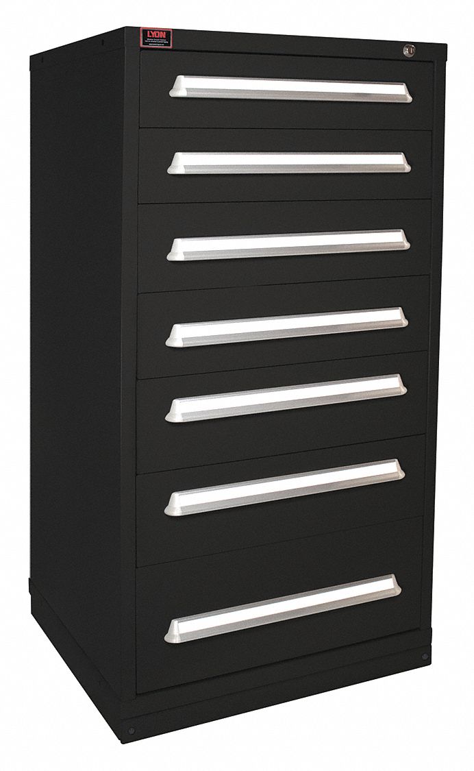 We do the work for you; LYON Stationary Full Height Modular Drawer Cabinet, 7