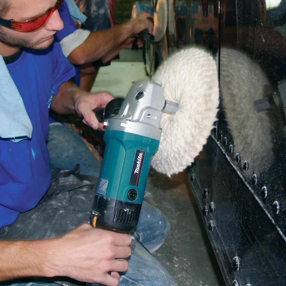 Dewalt dwp849x 7 / 9 variable speed polisher 240 v with soft start. MAKITA R/A Polisher, 7 In, RPM 600-3000, 10 A, 120V